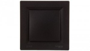 ASFORA Łącznik 1-biegunowy IP44 z ramką antracyt EPH0100271