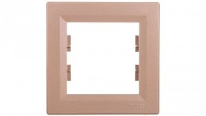 ASFORA Ramka 1-krotna brąz EPH5800169