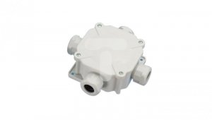 Puszka n/t hermetyczna PH PG16 75x75x33 5x4mm2 IP67 szara A.0035