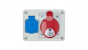 Rozdzielnica stacjonarna R-BOX 150 1x32A/4P 1x250V IP44 B.1206