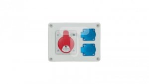 Rozdzielnica stacjonarna R-BOX 190 1x16A/5P 2x250V IP44 B.1602