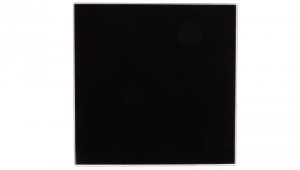 Panel do ramki i korpusu 125mm czarny mat Trax Glass PTGB125M