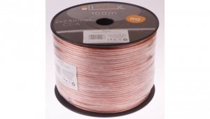 Przewód głośnikowy CCA 2x2,50 ECa LB0009 LIBOX /100m/