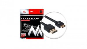 Przewód HDMI-miniHDMI ULTRA SLIM v1.4 2m Maclean MCTV-712 A-C MCTV-712