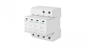 Ogranicznik przepięć Typ T1+T2 3P+N Uc 335V 12,5kA TN-S SENTRON 5SD7414-2