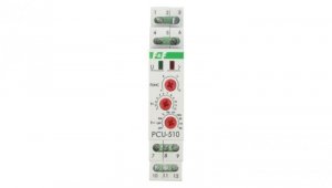Przekaźnik czasowy 2P 8A 0,1sek-576h 230V AC, 24V AC/DC wielofunkcyjny PCU-510DUO