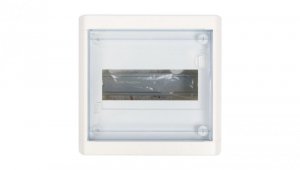 Rozdzielnica modułowa 1x8 natynkowa IP40 Nedbox (drzwi transparentne) 601245
