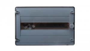 Rozdzielnica modułowa 1x18 natynkowa IP40 Golf (drzwi transparentne) VS118TD