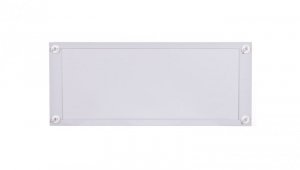 Osłona metalowa z plastikowym wypełnieniem 720x300mm BPZ-FPP-800/300-BL 108294