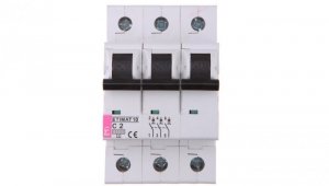 Wyłącznik nadprądowy 3P C 2A 10kA AC ETIMAT10 002135708