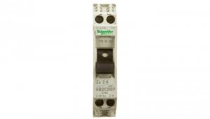 Wyłącznik termo-magnetyczny 1+N 2A AC GB2CD07