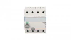 Wyłącznik różnicowoprądowy 4P 40A 0,03A typ A P304 TX3 411765