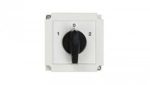 Łącznik krzywkowy 1-0-2 3P 25A w obudowie 4G25-53-PK R114 63-840345-031