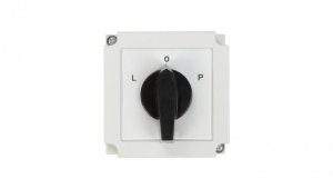 Łącznik krzywkowy L-0-P 3P 25A w obudowie 4G25-11-PK R114 63-840309-031