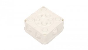 Puszka hermetyczna n/t PK-2 108x108x58mm pusta IP55 biała 0222-00