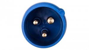 Wtyczka przenośna 16A 3P 230V niebieska IP44 TURBO SHARK 013-6TT