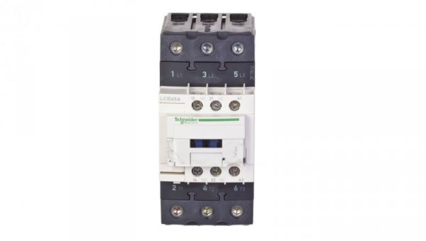 TeSys Deca Stycznik mocy 65A 3P 400V AC 1Z 1R (EVK) LC1D65AV7