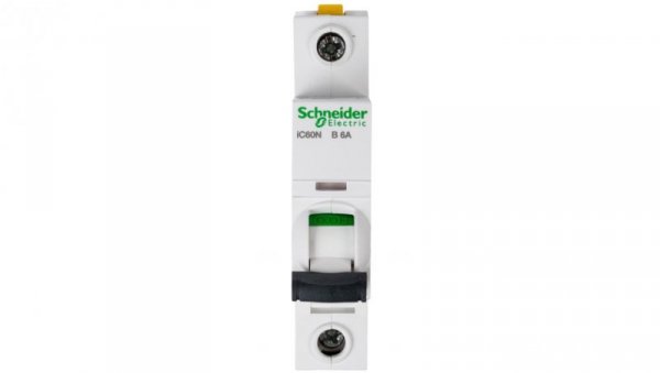 Wyłącznik nadprądowy 1P B 6A 6kA AC iC60N-B6 A9F03106