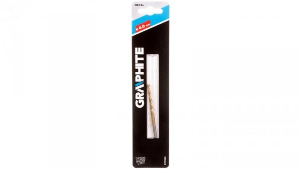 Wiertło do metalu HSS-TiN 4.0 mm 57H124