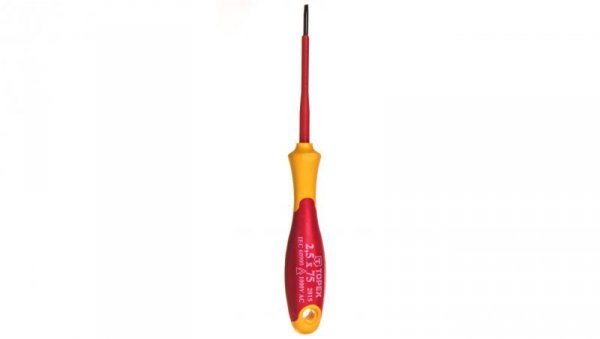 Wkrętak płaski 2.5 x 75 mm 1000V CrMo 39D470