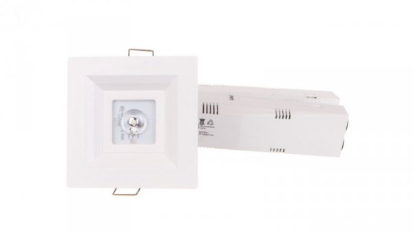 Oprawa awaryjna LOVATO P ECO LED 3W 315lm (opt. otwarta) 1h jednozadaniowa AT biała LVPO/3W/E/1/SE/AT/WH