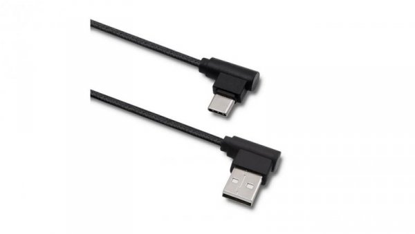 Qoltec Kabel USB typ C męski USB 2.0 A męski 1m