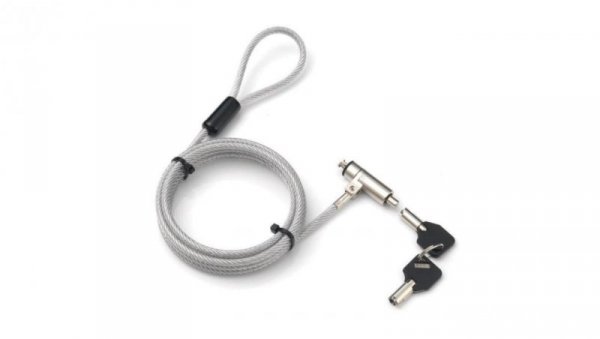 Linka zabezpieczająca do laptopa/notebooka Nano Slot 2.5x5.5mm na Klucz 1.8m