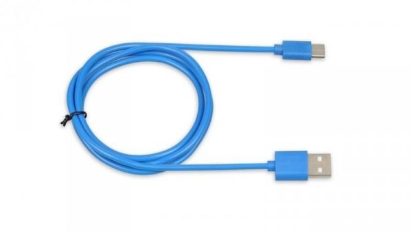 Kabel IBOX IKUMTCB (USB 2.0 typu A - USB typu C 1m kolor niebieski)