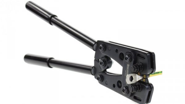 Praska mechaniczna do końcówek kablowych 6-50 / zaciskarka do kabli 6-50mm2 / Praska 6-10-16-25-35-50 / PM-0650K