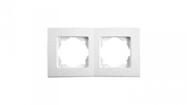 Panasonic LINNERA S Ramka 2-krotna biały połysk 91480002