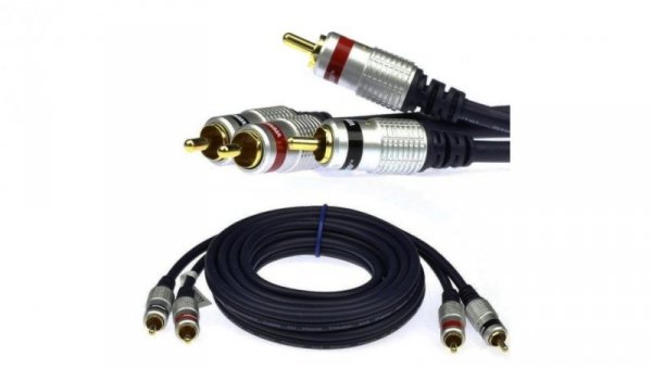 VITALCO RKD200 Kabel Coaxial Audio 2x RCA Cinch (wtyk) / 2x RCA Cinch (wtyk) 2,5m