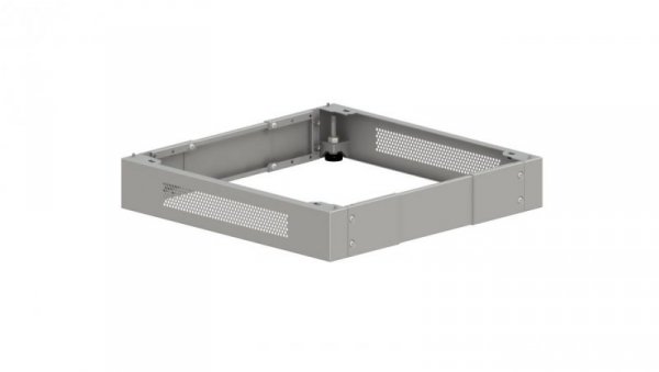 Cokół uniwersalny do szaf wiszących 19 regulowany szer. 600 x głęb. 400, 500, 600 mm, kolor szary SA-CU-SW-600-S