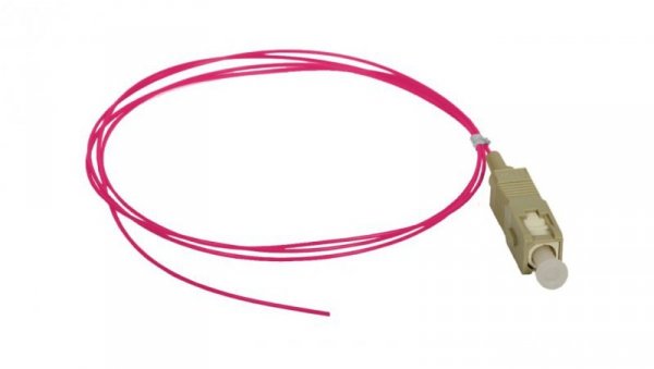 Pigtail MM OM4 1G 50/125 wtyk SC dł. 2 m FOI-SC-5MM-2-4