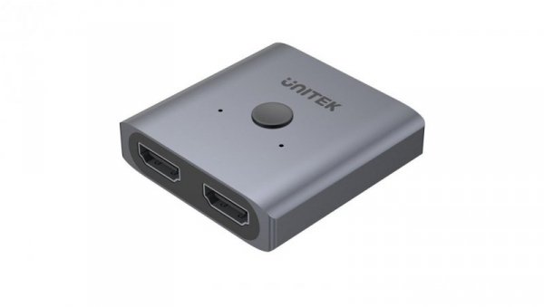 Switch HDMI 2.0 Splitter 2x wejście / 1x wyjście 4K@60 Ultra HD dwukierunkowy UNITEK