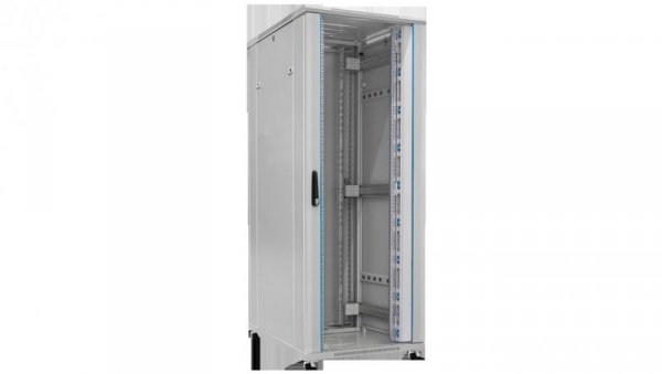 Szafa stojąca RACK 19 42U 800x1000mm drzwi pełne szara G7