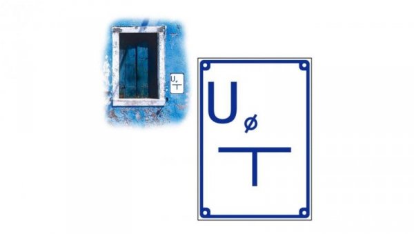 Trytyt Tablica orientacyjna przyłączenia uziomu 140x200 TODW-6