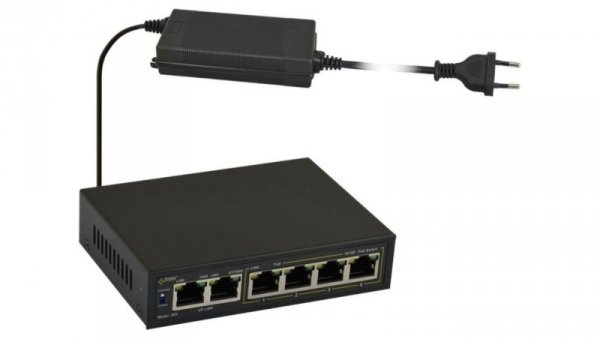 S64 Switch PoE 6-portowy S64 do 4