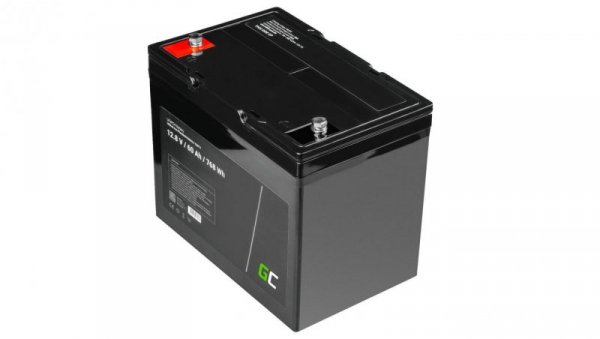 Akumulator LiFePO4 Green Cell 12V 12.8V 60Ah do systemów fotowoltaicznych, kamperów i łódek