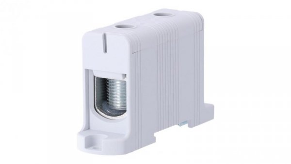 Blok rozdzielczy - odgałęźny 1 - polowy 35-150mm2 szary montaż płaski FJ-E150 85826