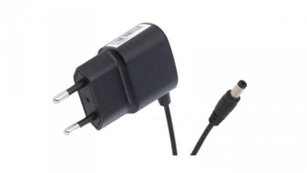 POS05100A Zasilacz adapter czarny 5W 5V 1A z wtykiem DC - 2.1x5.5