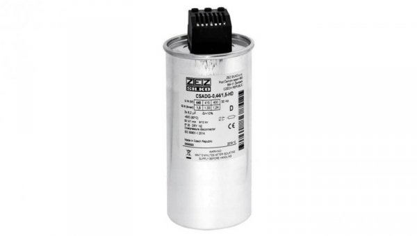 Kondensator 1,25kvar 440V Cn=3x6,85µF In=3x1,64A
