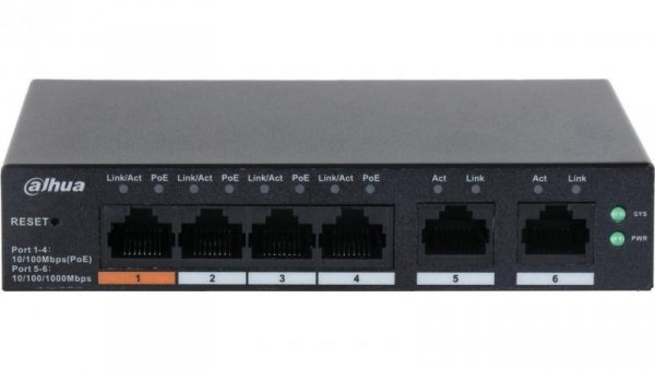 SWITCH DAHUA CS4006-4ET-60