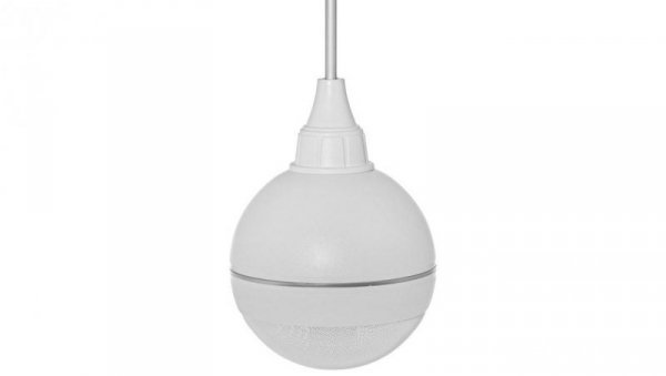 GŁOŚNIK KULOWY SUFITOWY HQM-SK1015/W 10W 100V BIAŁY