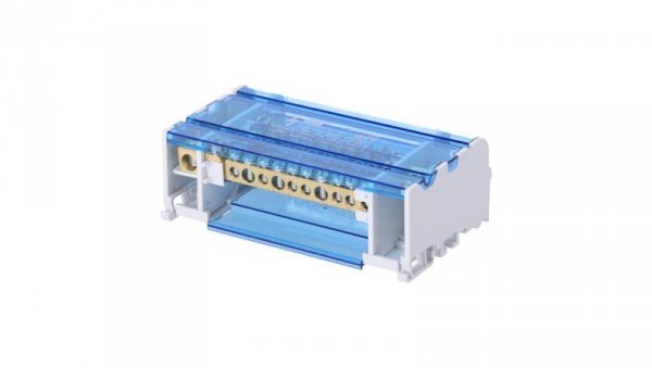 Blok rozdzielczy modułowy Listwa łączeniowa 4x11 125A na szynę DIN TH35 4x (1x 10-35mm2 + 3x 10-25mm2 + 7x 2,5-6mm2) FJ-411/125B