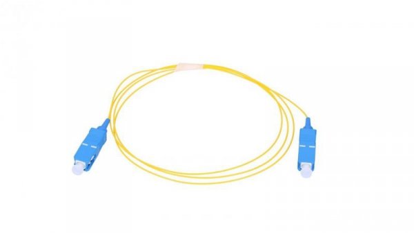 Patchcord Jednomodowy, Simplex, 900um, 1,5m Extralink SC/UPC-SC/UPC