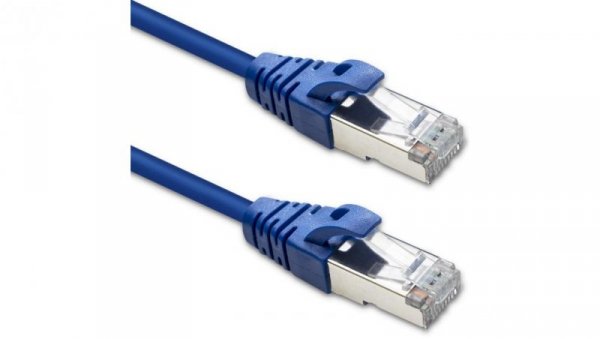 Qoltec Kabel Patchcord FTP CAT6 2 x RJ-45 3m High speed Gold Ekranowany