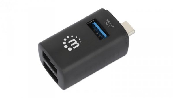 Hub USB 3.2 Gen1 Typ-C do 1x USB-A 3.0, 2x USB-A 2.0 pasywny 180993