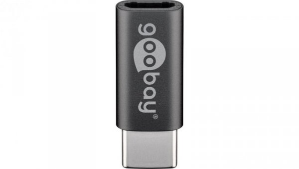 Adapter USB-C™ na USB 2.0 Micro-B, szary