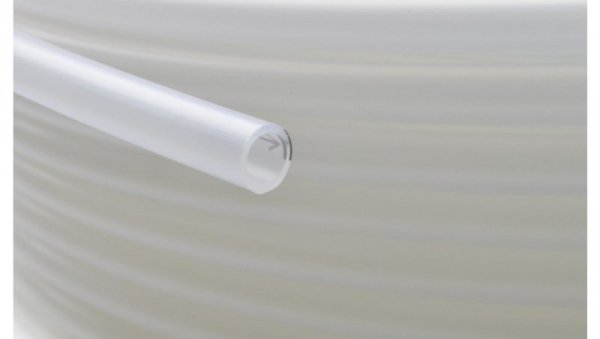 Przewód pneumatyczny PA poliamidowy kalibrowany, fi 10x7,5 mm, biały (krążek 100 m)