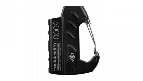 POWERBANK 5000mAh USB-A micro USB LP PR522 Z KARABINEM KIESZONKOWY